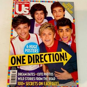 US MAGAZINE ONE DIRECTION COLLECTORS EDITION WITH 6 HUGE POSTERS